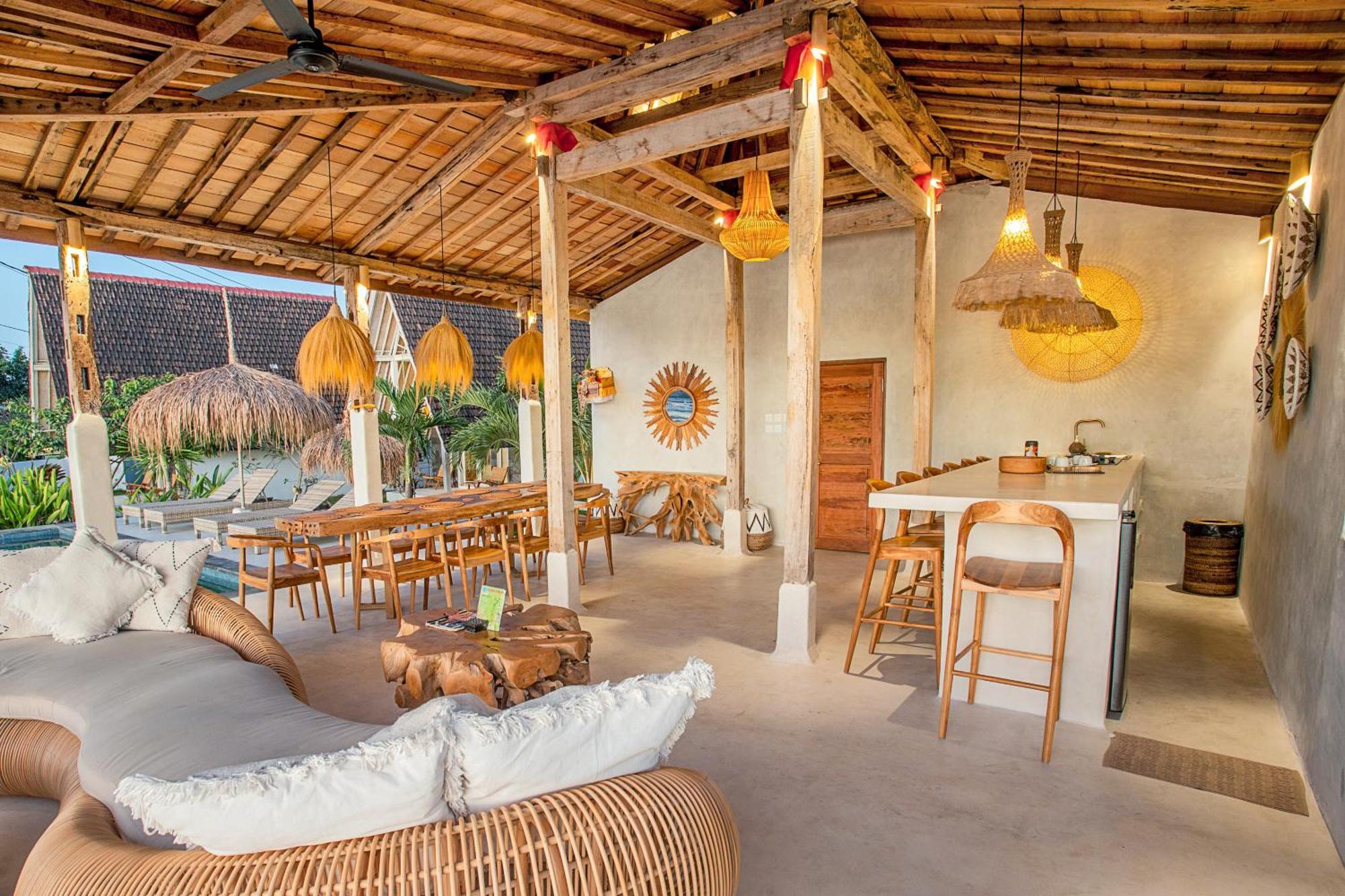 Sunset House Ceningan, 10 Person Beachview Private Villa Lembongan Eksteriør billede