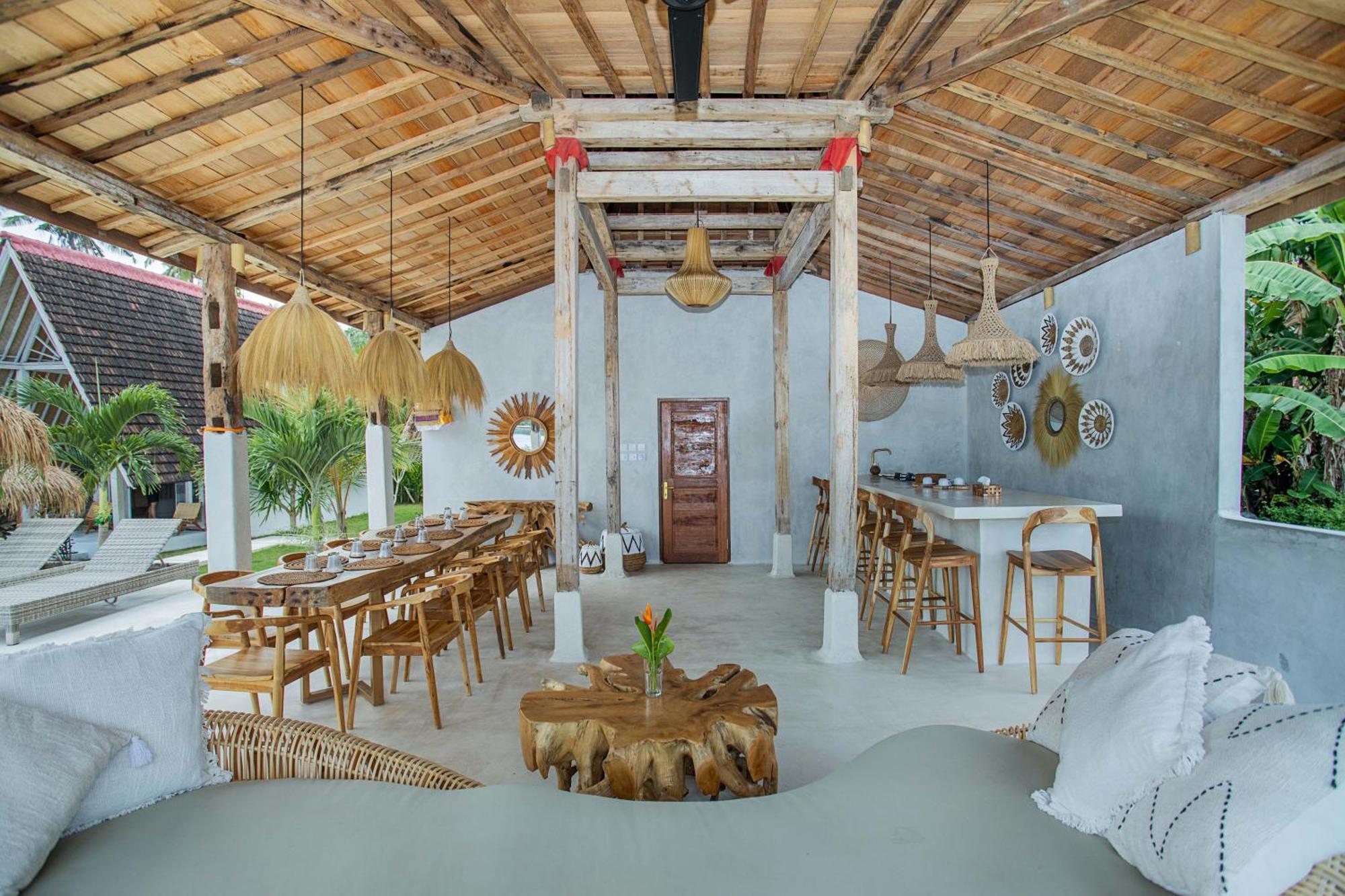 Sunset House Ceningan, 10 Person Beachview Private Villa Lembongan Eksteriør billede