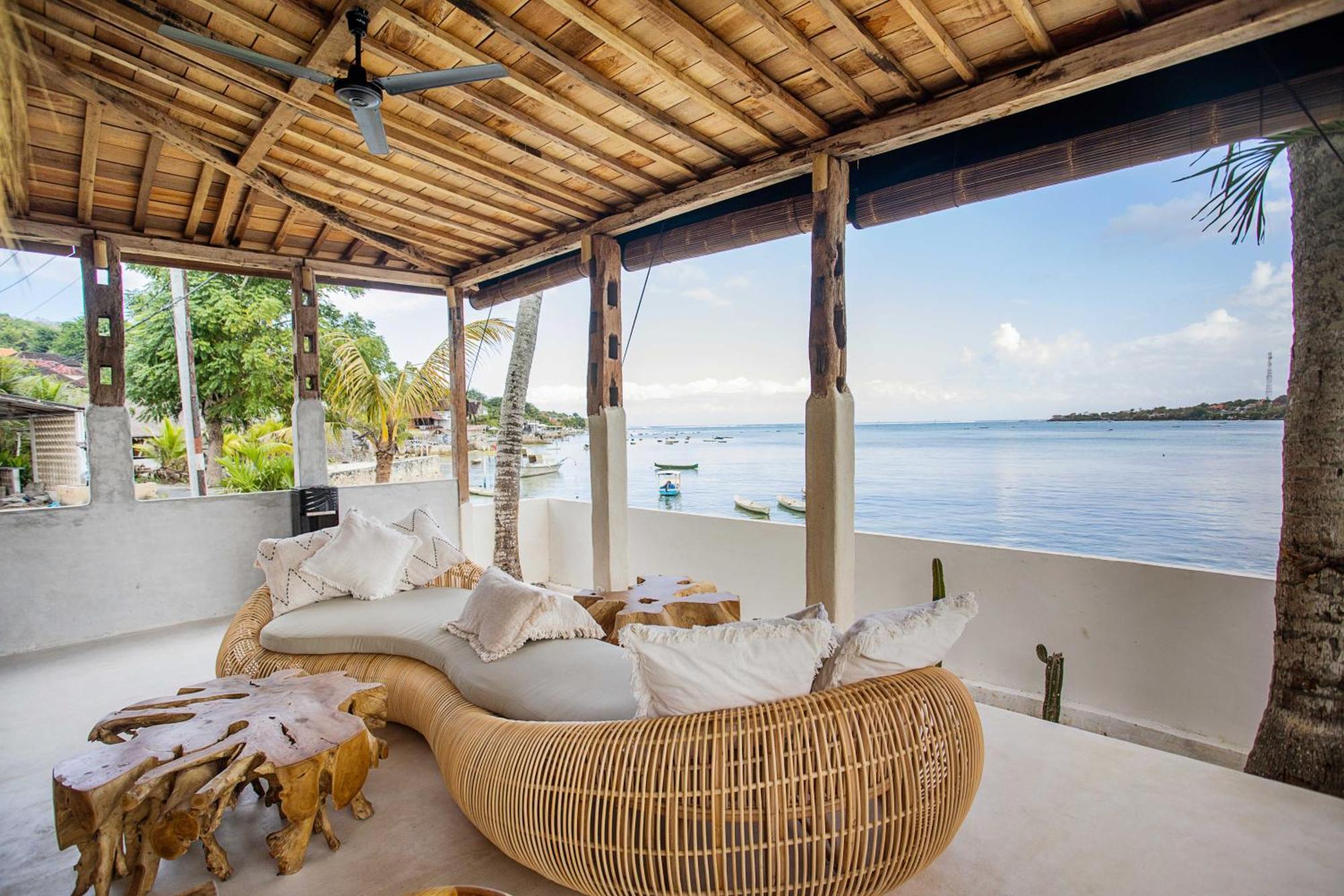 Sunset House Ceningan, 10 Person Beachview Private Villa Lembongan Eksteriør billede